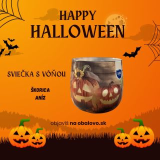 🔥 Strašidelne krásna atmosféra už čaká! 🕯️ Naša halloween sviečka rozžiari tmu, prevonia dom a pridá poriadnu dávku...